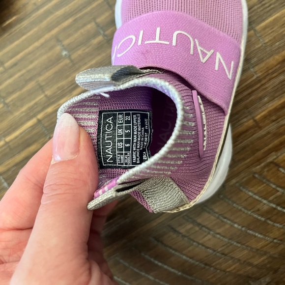 Nautica purple high tops - Toddler size 6 - Picture 4 of 8